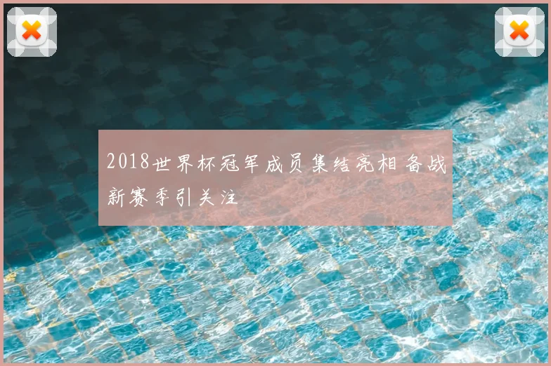 2018世界杯冠军成员集结亮相 备战新赛季引关注